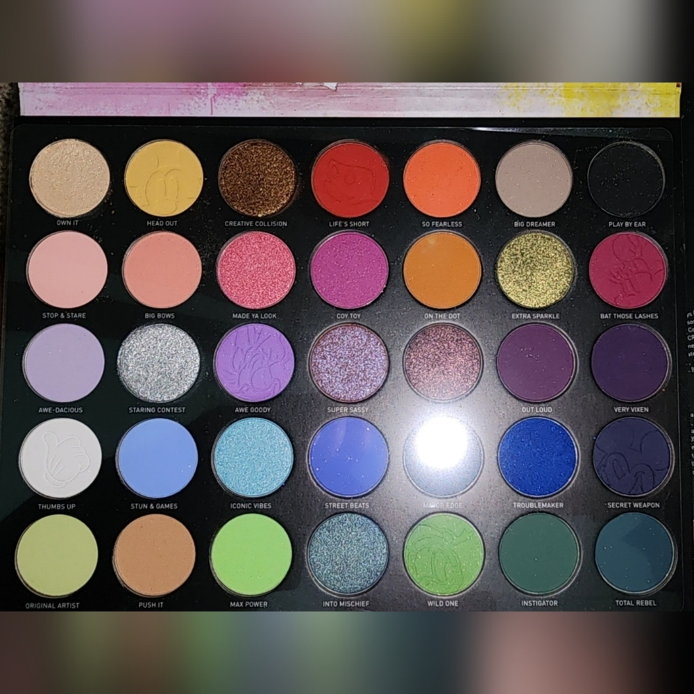 Morphe Truth Be Bold Disney and Friends Pallete
